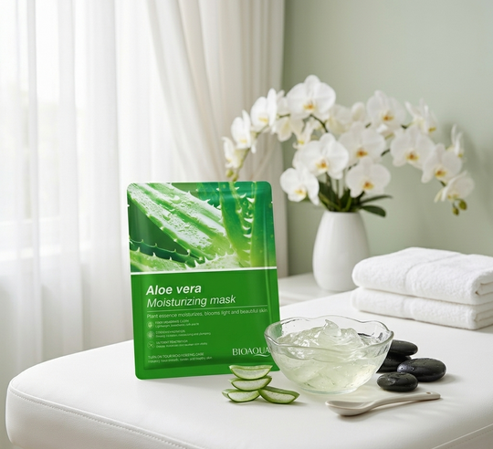 Bioaqua Korean Aloe Vera Intensive Moisturizing Sheet Mask