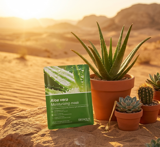 Bioaqua Korean Aloe Vera Intensive Moisturizing Sheet Mask