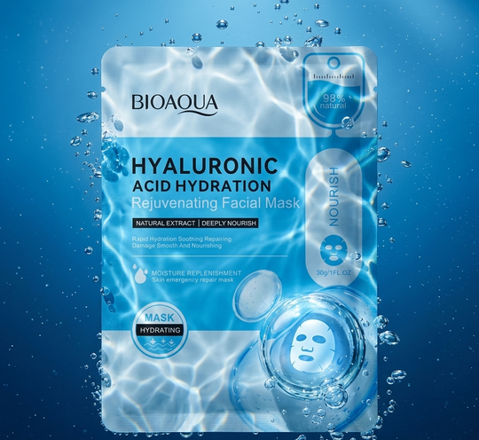 Bioaqua Korean Hyaluronic Acid Hydrating Sheet Mask