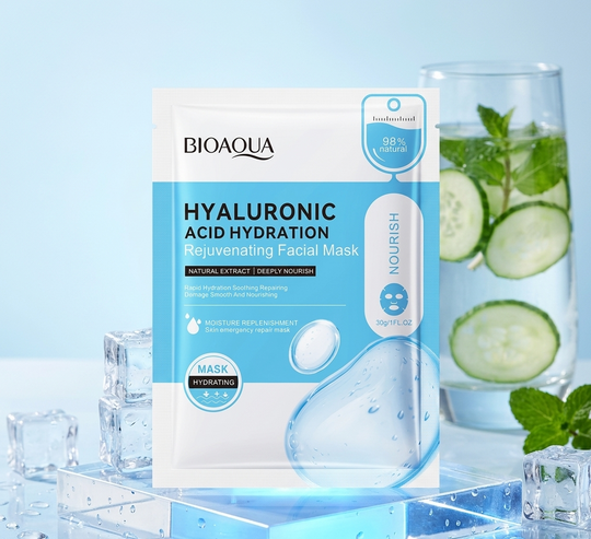 Bioaqua Korean Hyaluronic Acid Hydrating Sheet Mask
