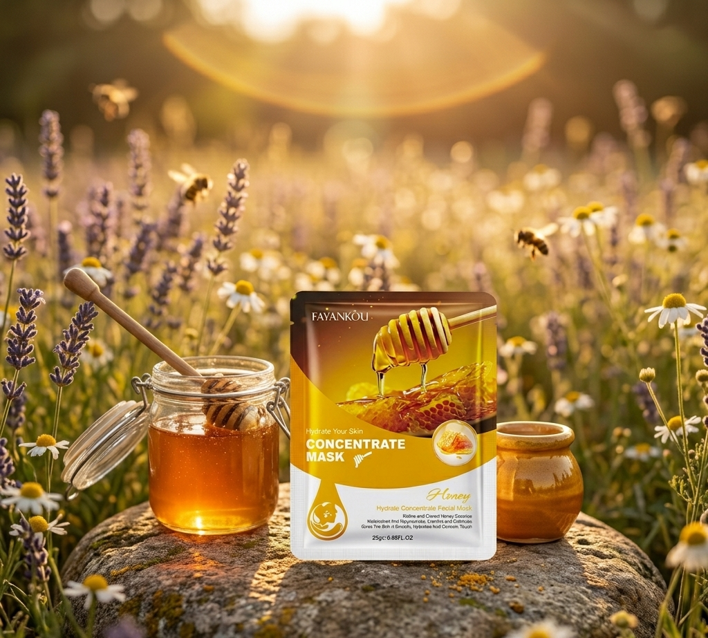 Fayankou Korean Honey Hydrate Concentrate Sheet Mask