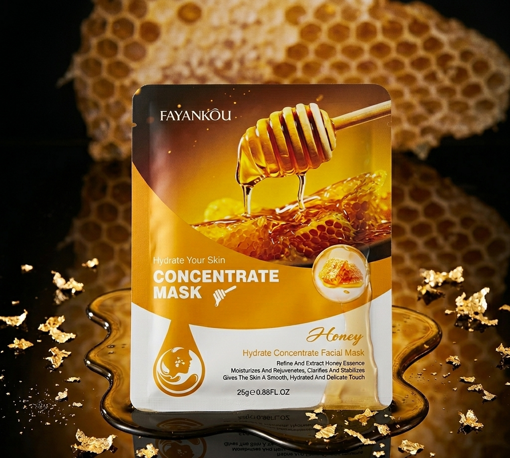 Fayankou Korean Honey Hydrate Concentrate Sheet Mask