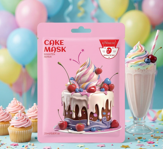 Kormesic Korean Cake Mask Brightening Sheet Mask