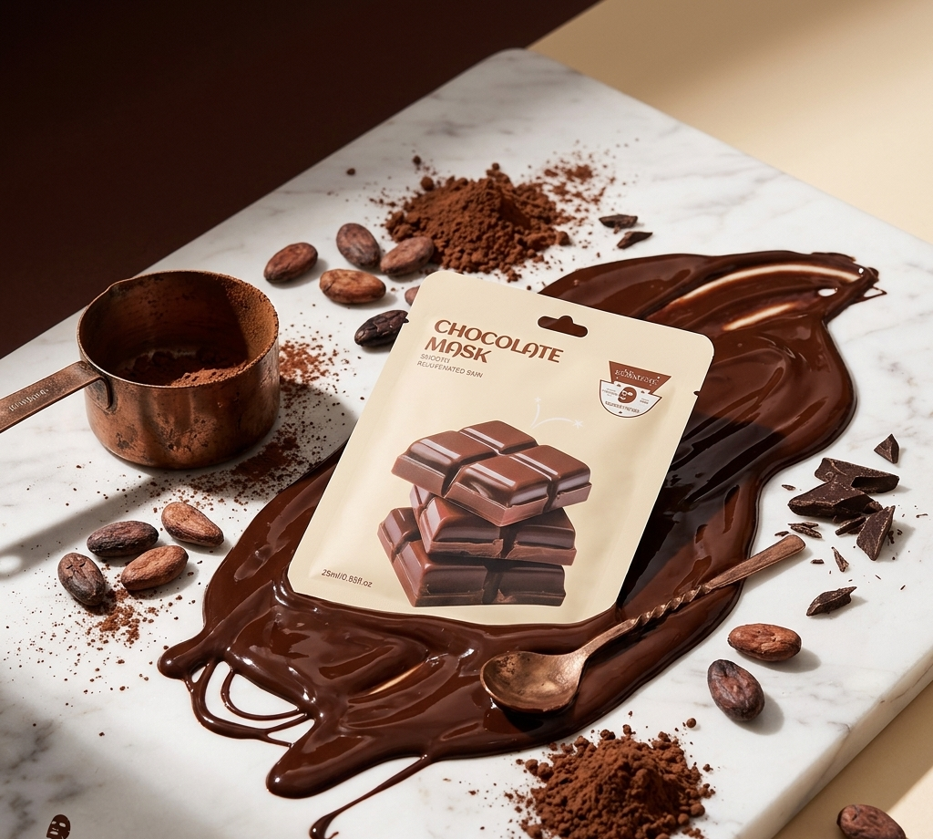 Kormesic Korean Chocolate Smooth Rejuvenating Sheet Mask