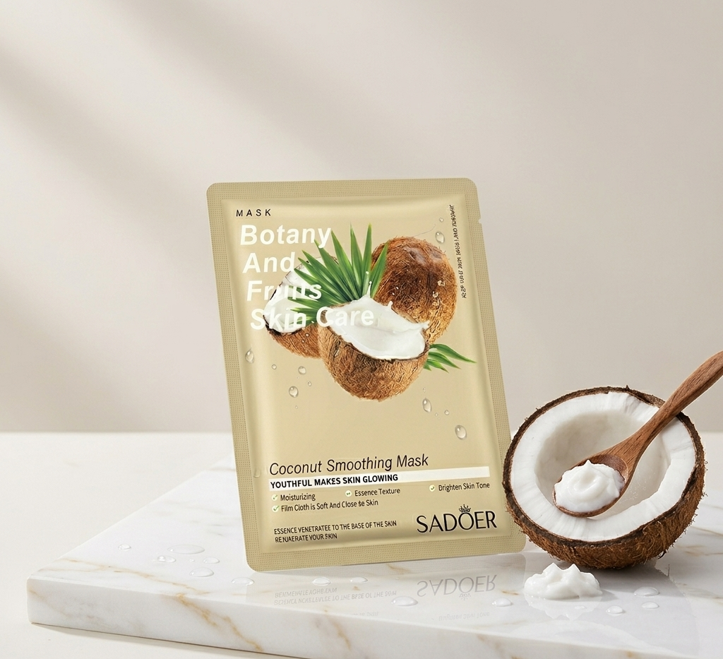 Sadoer Korean Coconut Smoothing Sheet Mask